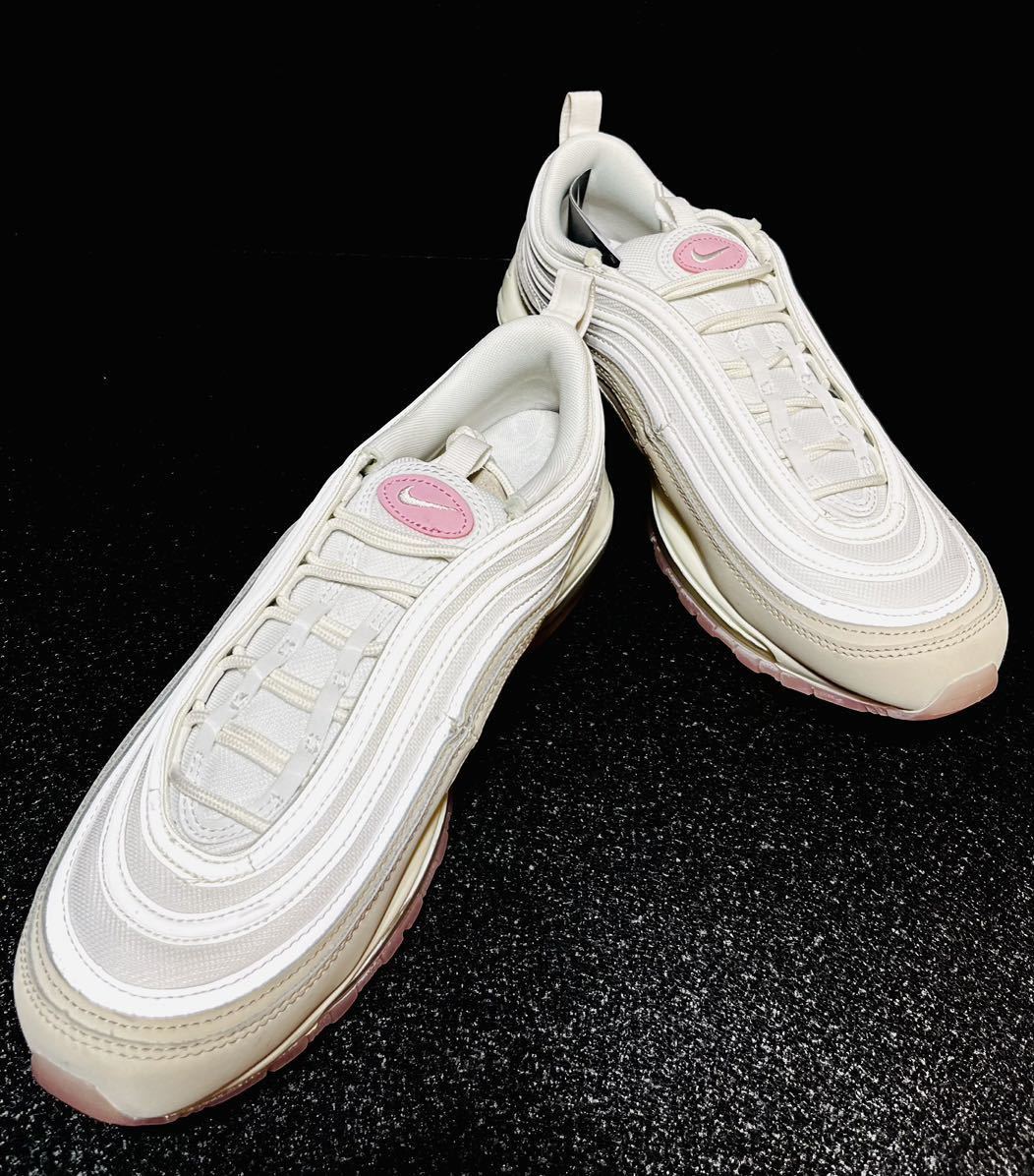 ☆送料込■新品28.5cm■ナイキ エア マックス97 AIR MAX 97 サミットホワイト/ブラウン/ピンク 【定価19800円】完売品_画像5