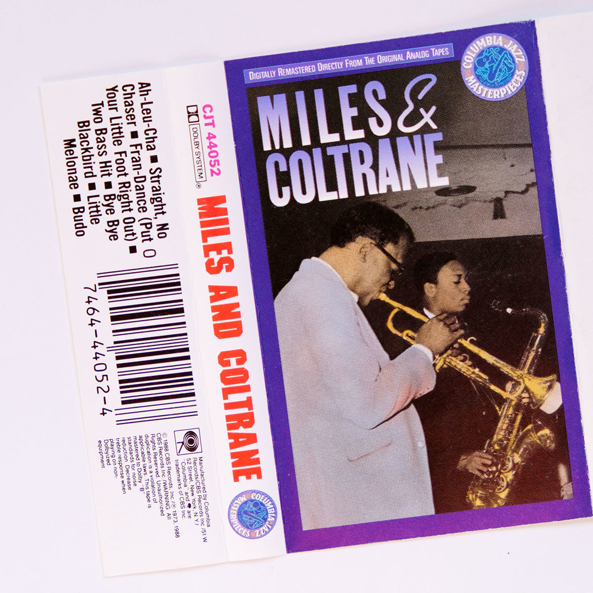 《US版カセットテープ》Miles Davis & John Coltrane●マイルス デイヴィス&ジョン コルトレーン/Bill Evans/ビル エヴァンス_画像7
