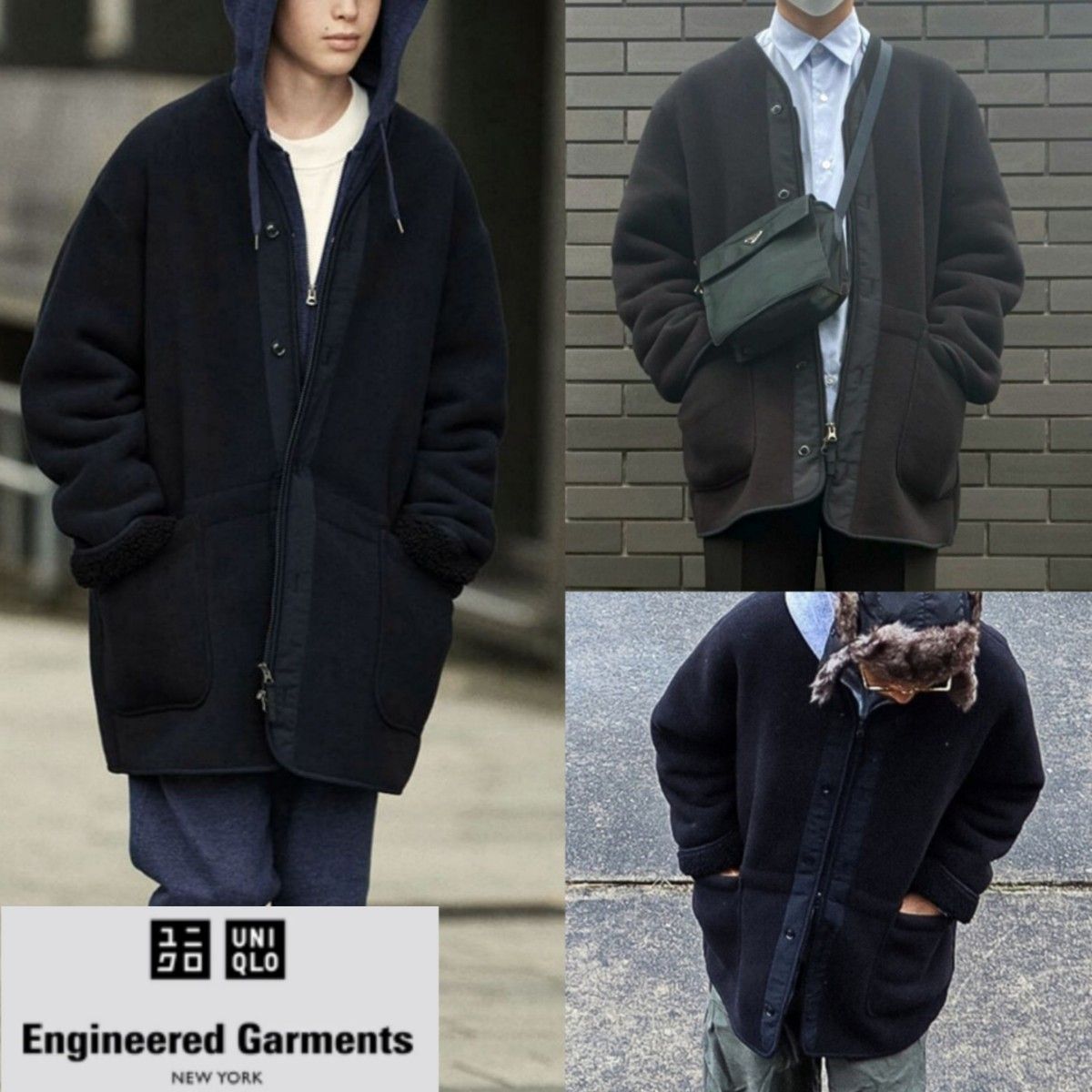 engineered garments エンジニアードガーメンツ フリースコート Yahoo