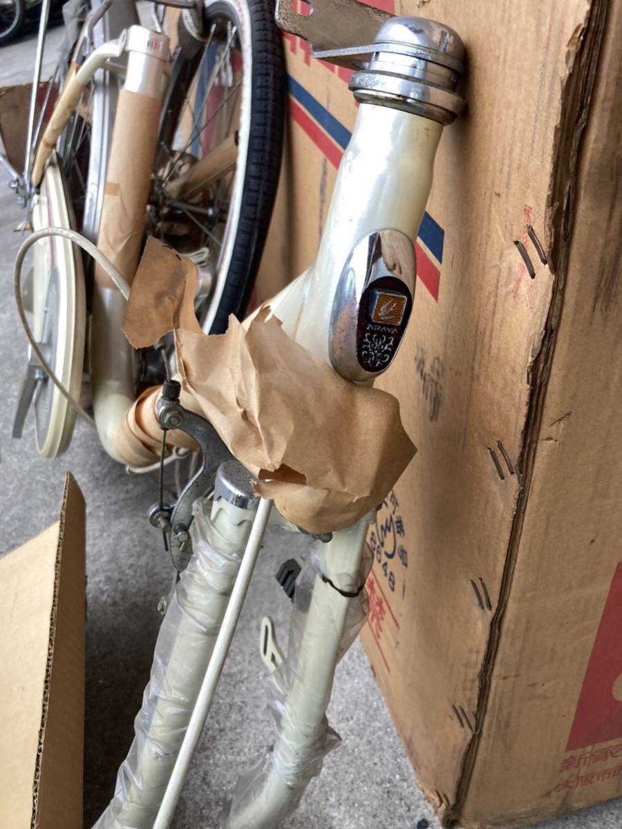 蔵出し出品⑤新品 未使用 アラヤ ツバメ自転車 CN22-FIV 昭和レトロ 自転車 当時物 BRIDESTONE 新家工業の画像9