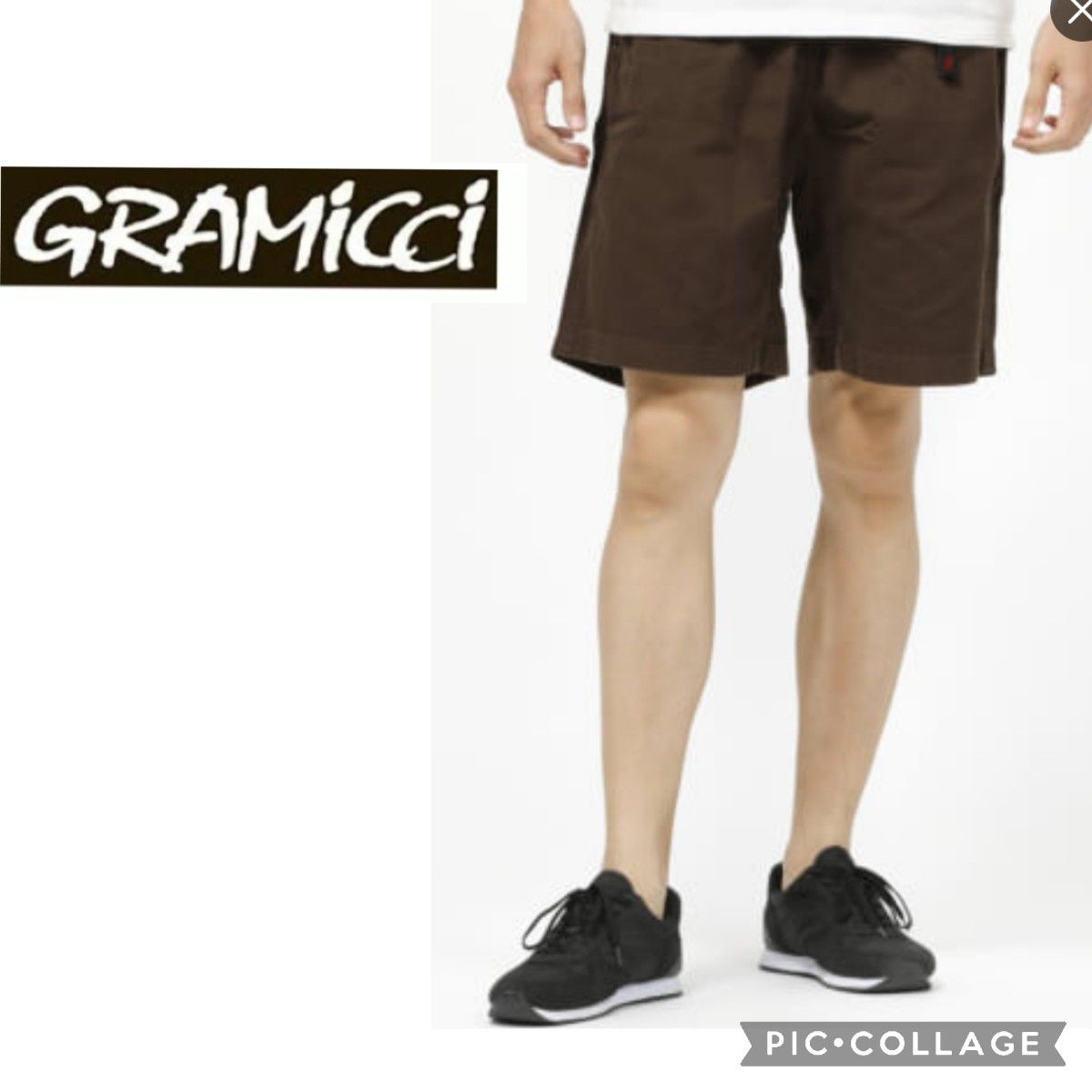 ■新品未使用・US企画【Gramicci／グラミチ】ロッキンスポーツ ショートパンツ、Sサイズ、ロッキーブラウン、茶色