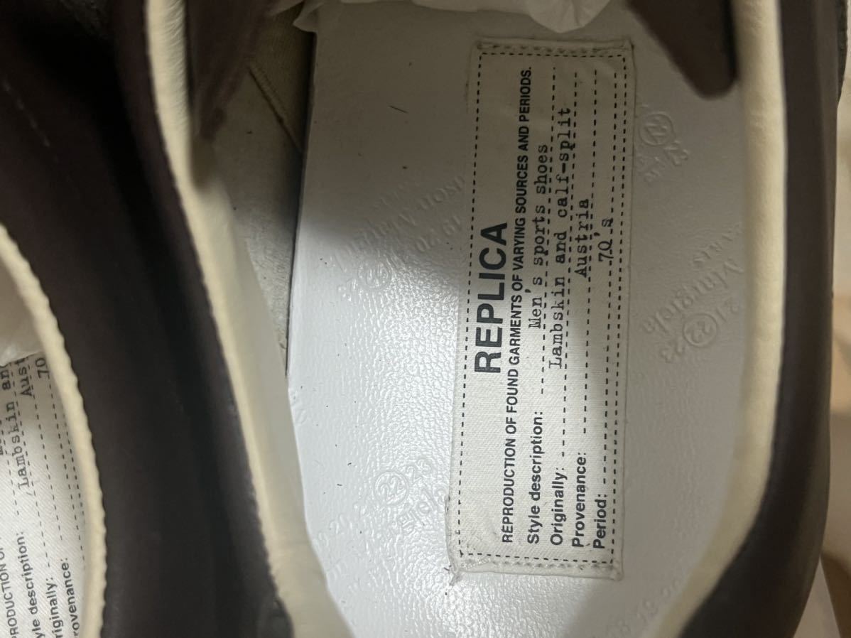 新品 未使用22SS Maison Margiela ジャーマントレーナー スニーカー 41