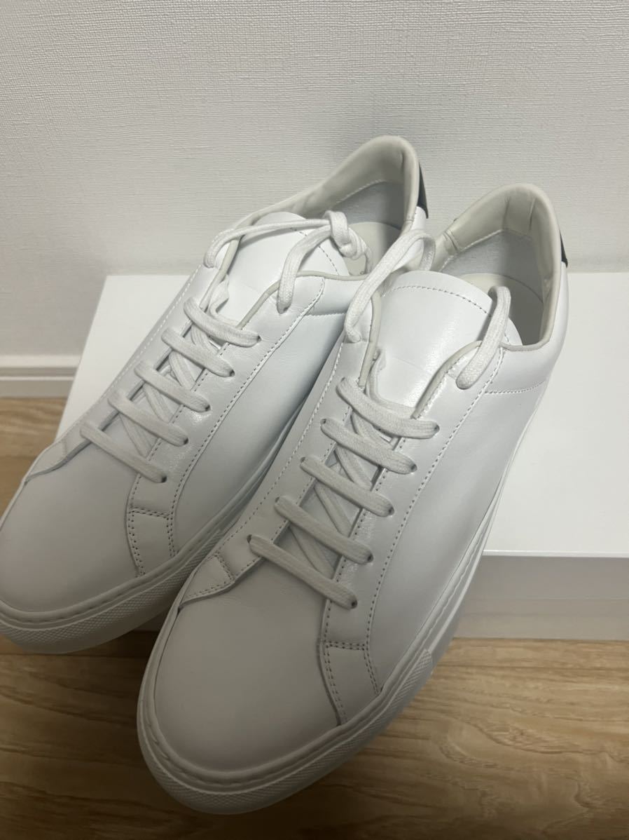 新品 コモン プロジェクト Common Projects 白 スニーカー レザー