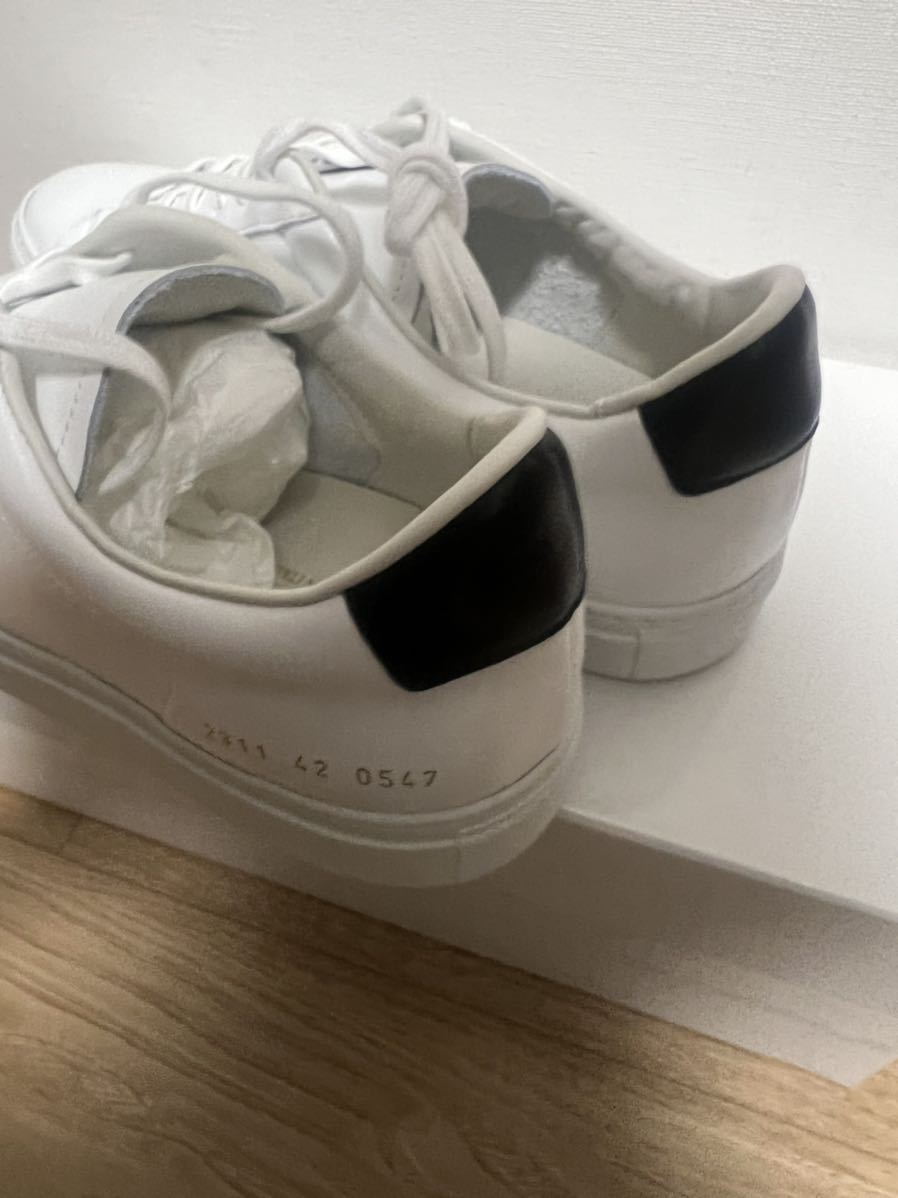 新品 コモン プロジェクト Common Projects 白 スニーカー レザー