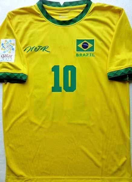 Lサイズ　ネイマール　ブラジル代表　大人　メンズ　ユニフォーム　サッカー　カタール2022　新品タグ付  上下セット