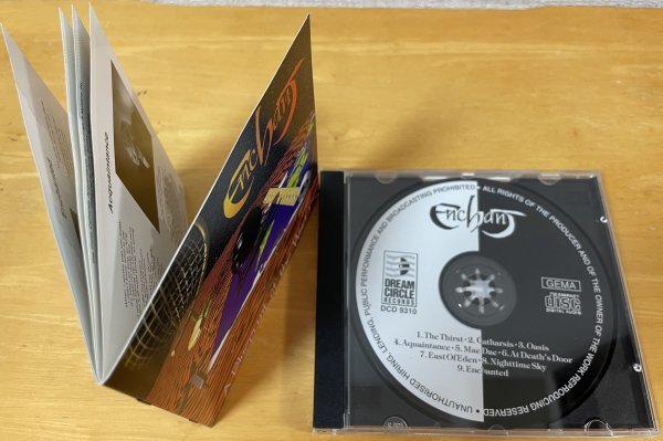 ◎ENCHANT / A Blueprint Of The World (Technical Prog Hard)※独CD【DREAM CIRCLE DCD 9310】1993年発売/Prod.Steve Rothery (MARILLION)_画像6