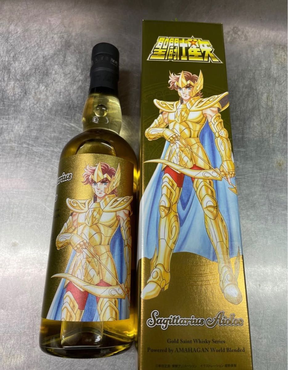長濱蒸留所コラボ第一弾 聖闘士星矢 ゴールドセイント ウイスキー