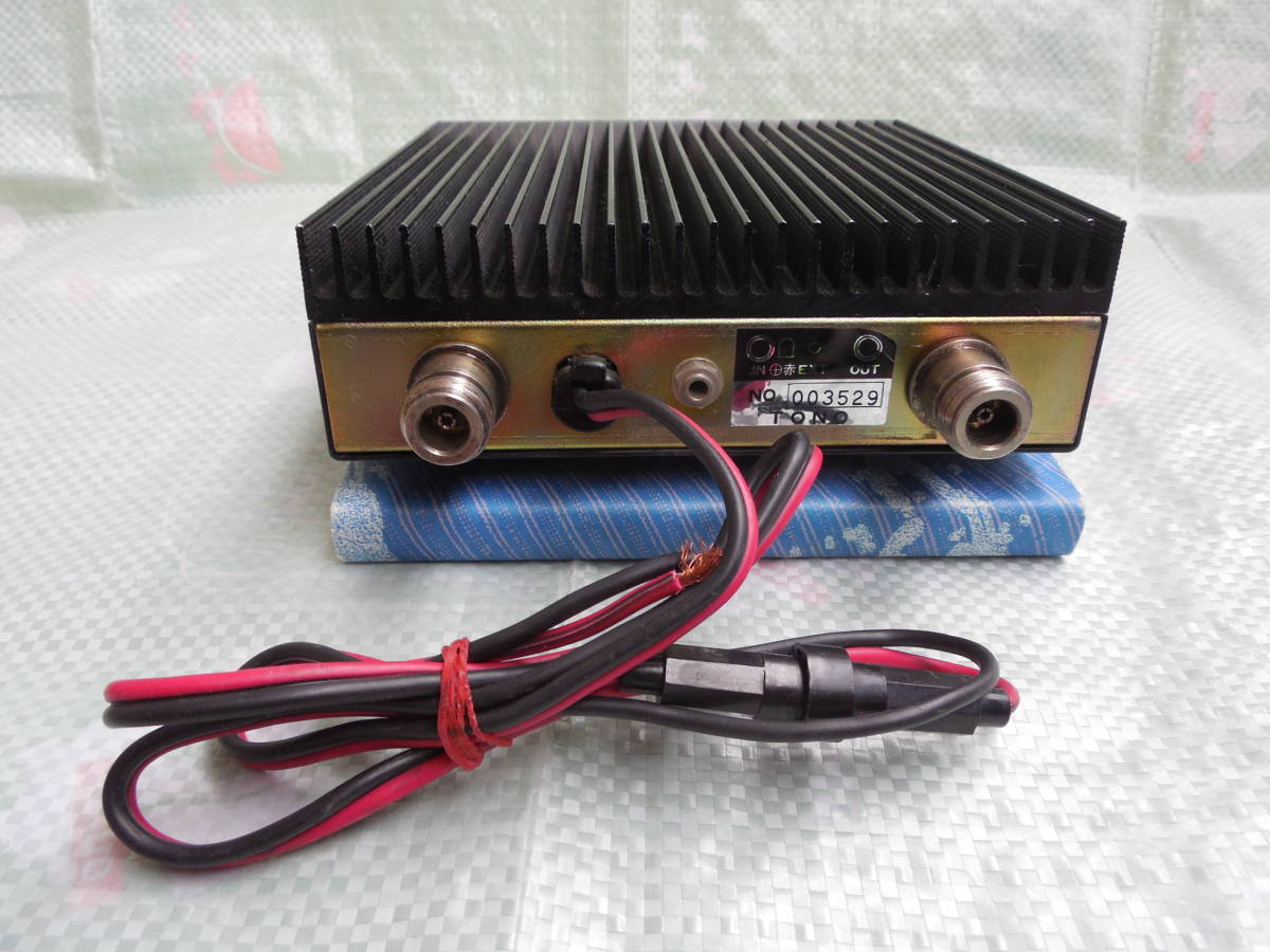 Yahoo!オークション - TONO 430MHz帯リニアアンプUC-70・50W Yahoo!オークション - TONO 430MHz帯リニアアンプUC-70・50W