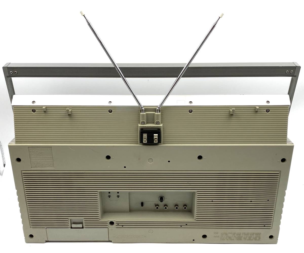 【激レア☆取説付】 SONY ソニー CFS-99 エナジー99 高級 ステレオ 大型 ラジカセ 昭和レトロ AM FM ラジオ カセット ヴィンテージ 1981年_画像7