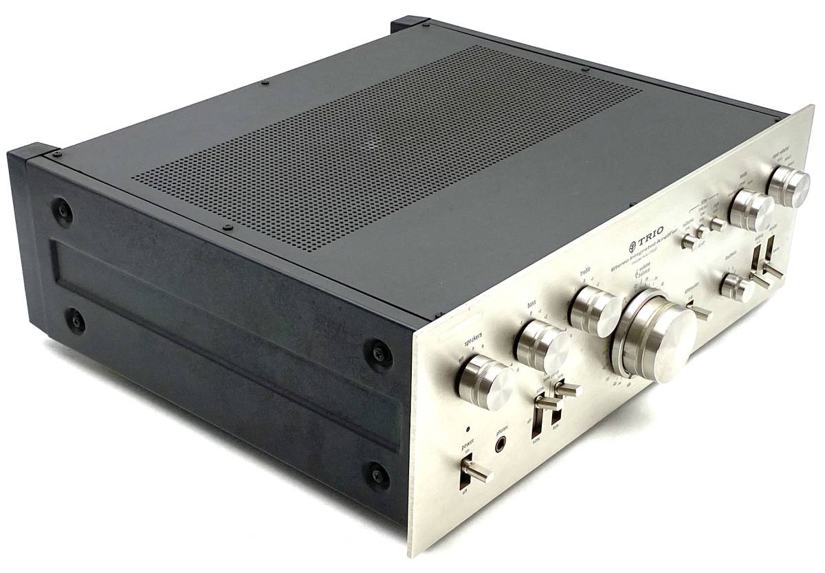 【激レア☆動作極美品】銘機! TRIO KA-7300 プリメインアンプ トリオ Integrated amplifier アンプ KENWOOD ケンウッド KA-8300 の兄弟機_画像6