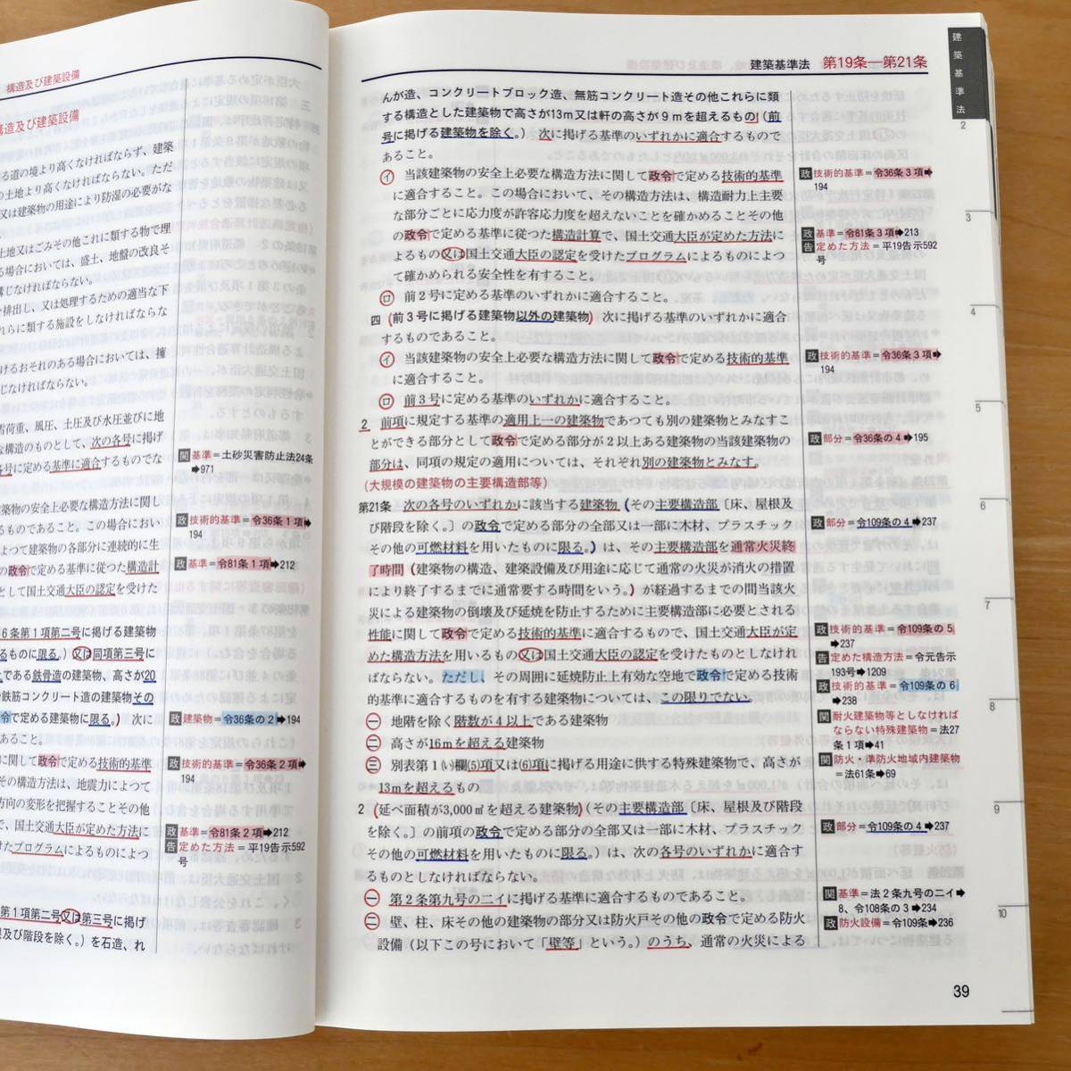 安心と信頼 建築基準法関係法令集 2023年版 一級建築士用 重要条文No.1