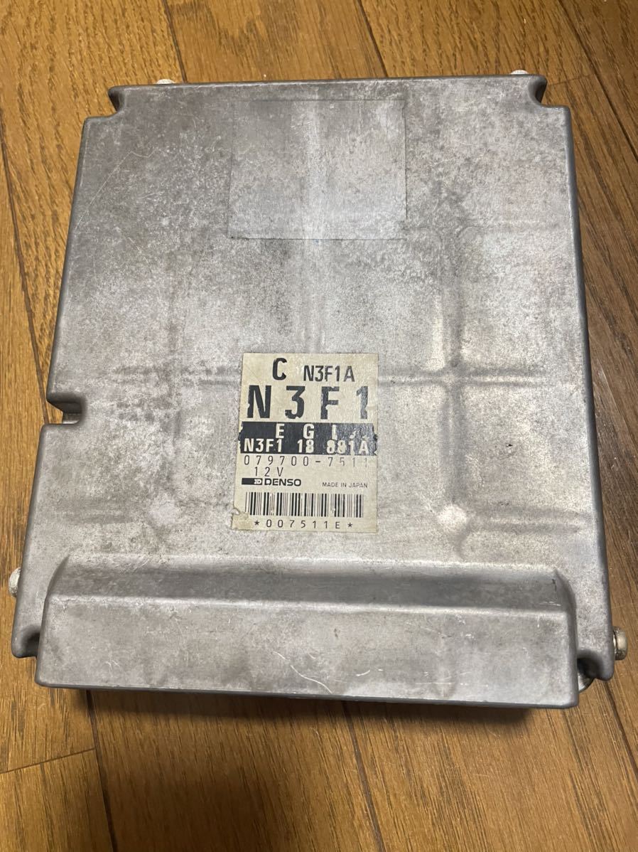 【希少！】マツダ 純正 RX-7 FD3S 4型用純正ECU 13B エンジン コンピューター CPU N3F1 18 881A_画像2