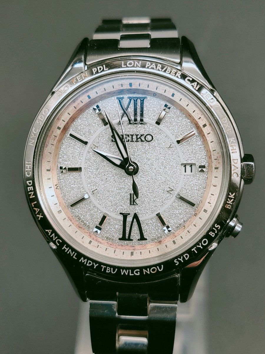 美品 SSVV023 SEIKO セイコー 時計 ルキア ラッキーパスポート