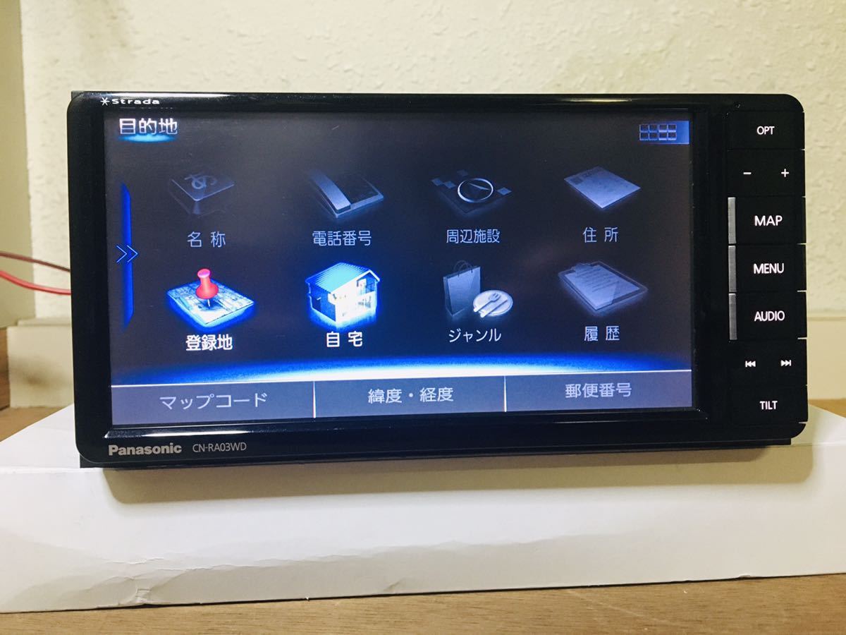 特売 ストラーダ CN-RA03WD フルセグBluetoothカーナビ - www