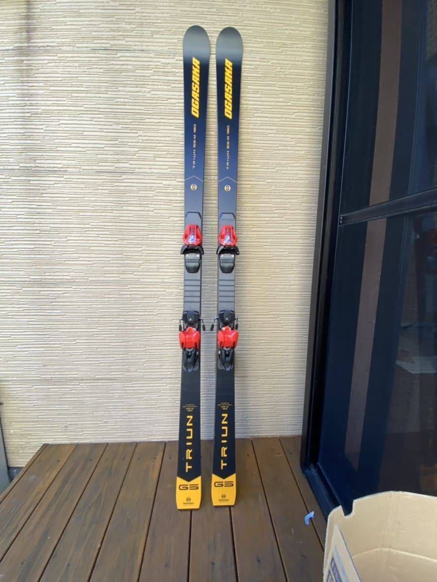 スキー板、オガサカ GS-M 180cm SR585付-