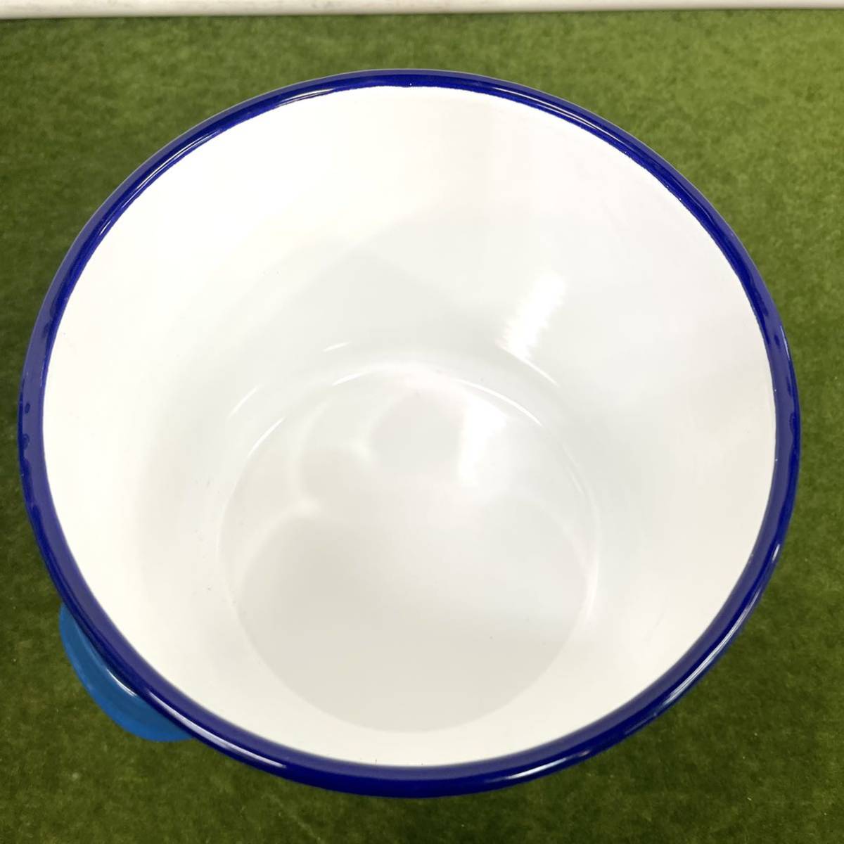 ★☆美品！キッチン用品/調理器具 琺瑯/ホーロー 深型鍋/シチュー鍋 サイズ:直径190×深さ180mm_画像6