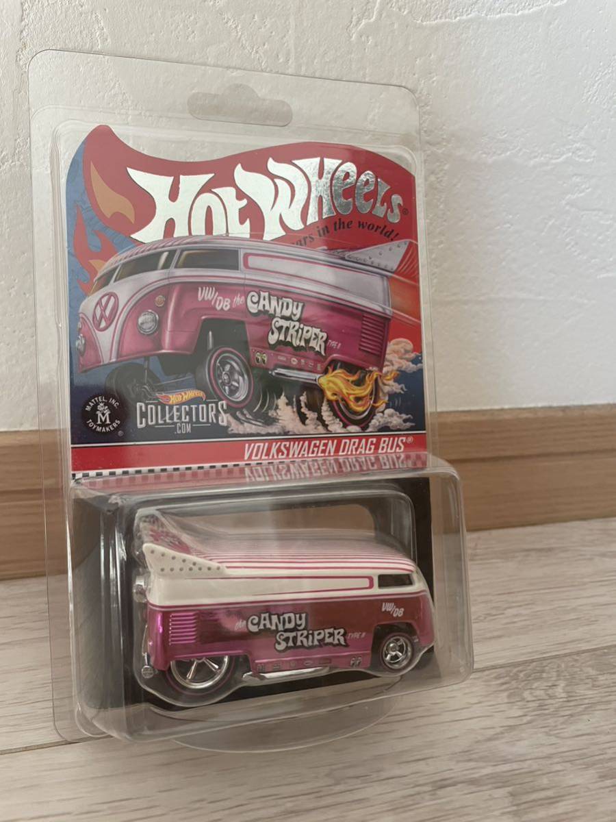 2022A/W新作送料無料 ホットウィール VW DRAG BUS キャンディー