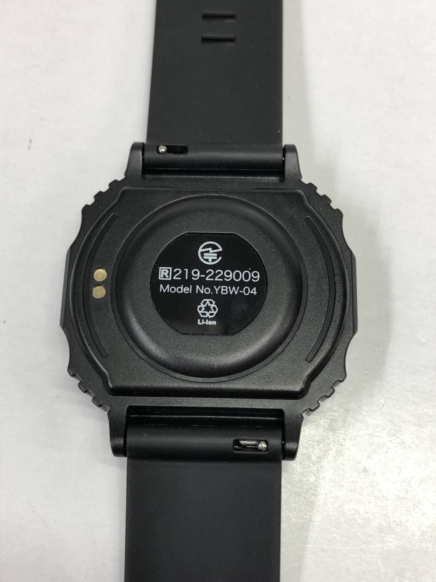 Smart Watch Log3 スマートウォッチ YBW-04 ブラック 株式会社エール 23011202_画像3