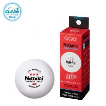 【ラッピング無料】 Nittaku ニッタク ３スタープレミアムクリーンボール５ダースセット　送料無料 ボール