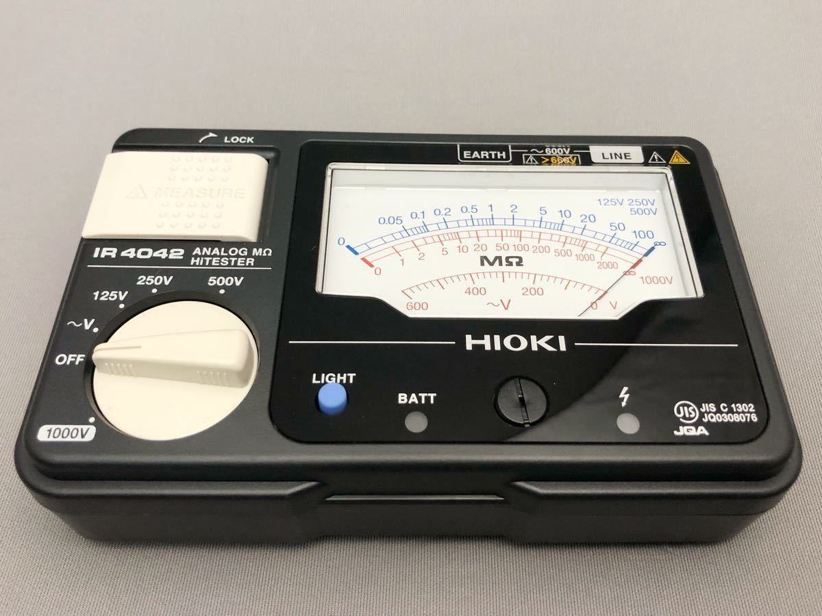 96%以上節約 未使用 未開封品 HIOKI 日置電機 IR4042-11 絶縁抵抗計 4