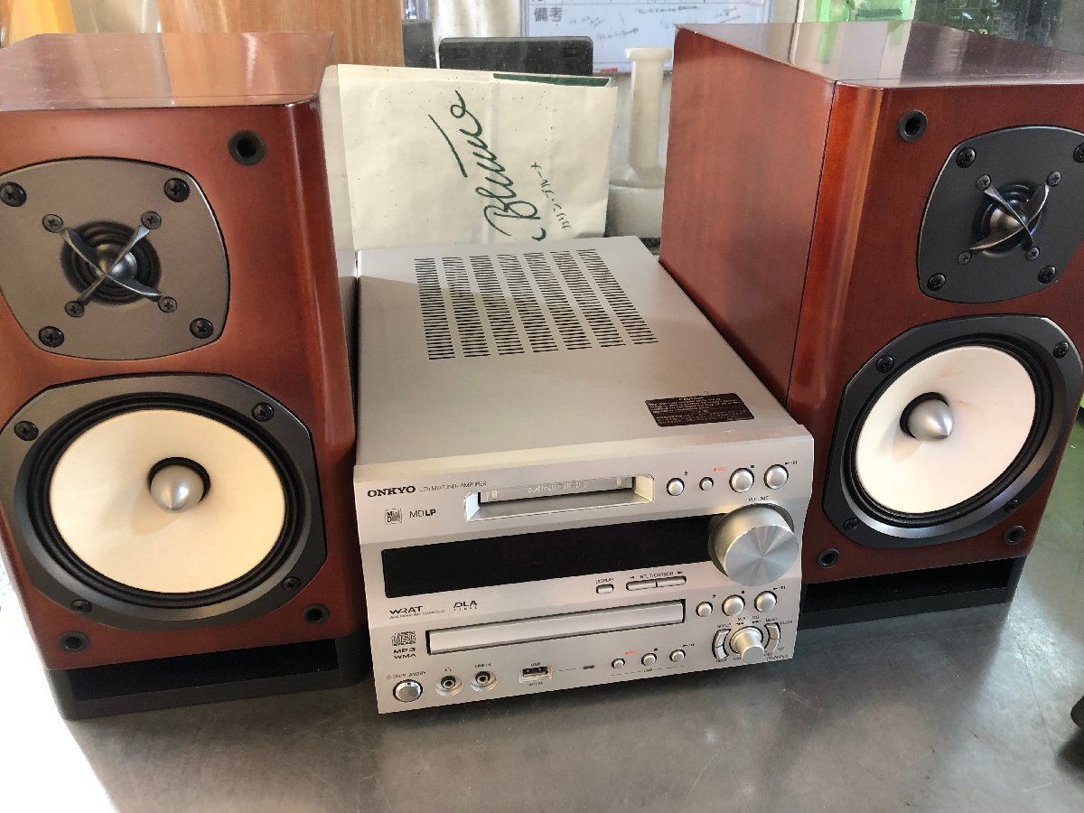 used простой рабочее состояние подтверждено ONKYO FR-N9NX Onkyo динамик D-N9NX высококачественный звук MD магнитола нет пульта управления 