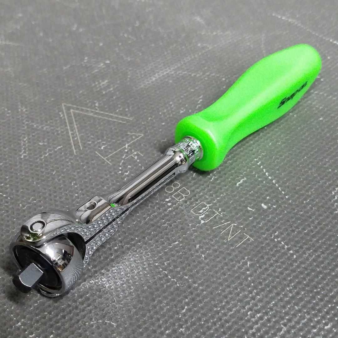 スナップオン Snap-on 1/4 スイベルヘッドラチェット THNFD72G スナップオン Snap-on 1/4 スイベルヘッドラチェット THNFD72G