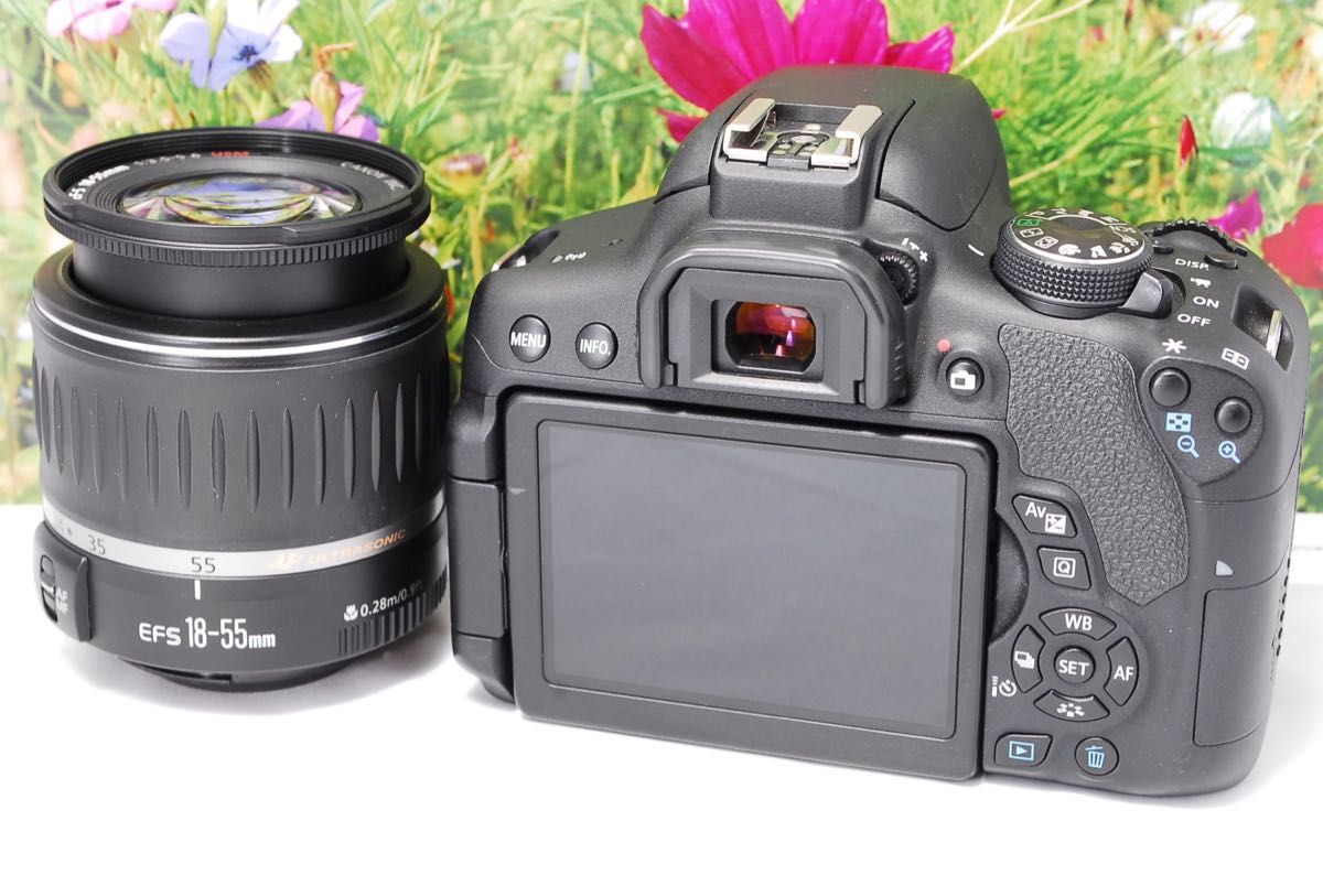 Canon EOS KISS X8i Wi-Fi○2420万画素○キャノン-