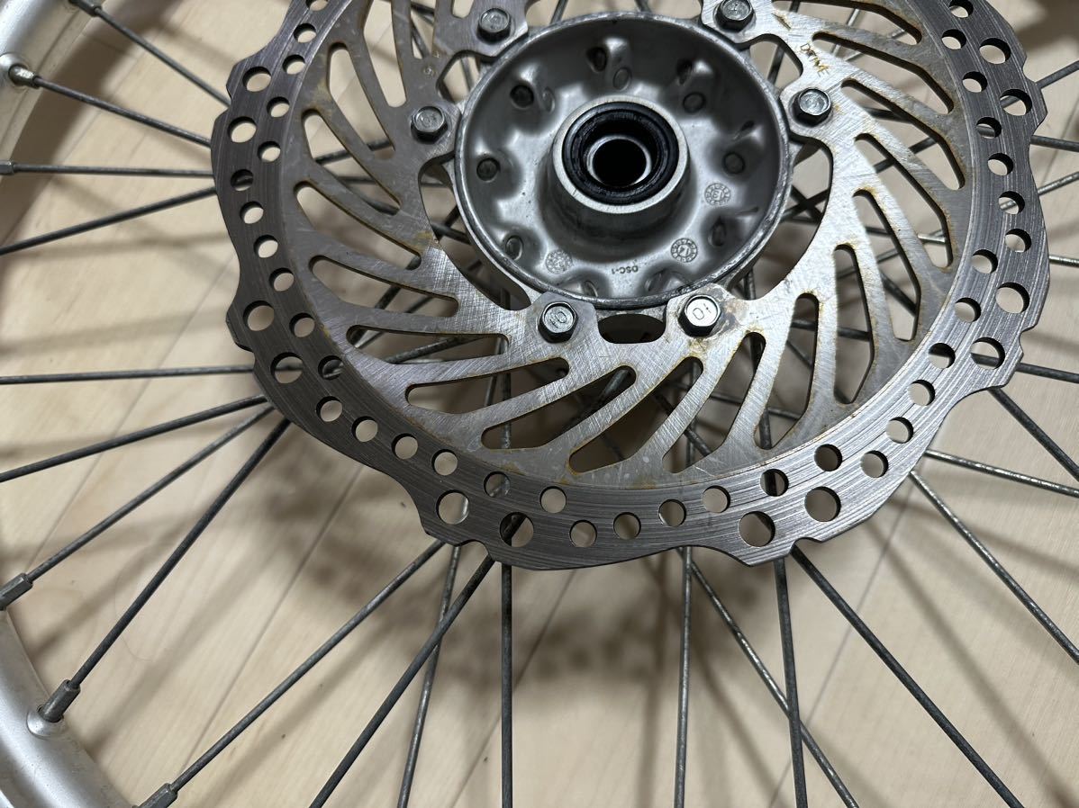 CRF250L md38 純正ホイール前後セット ディスクスプロケ付き CRF