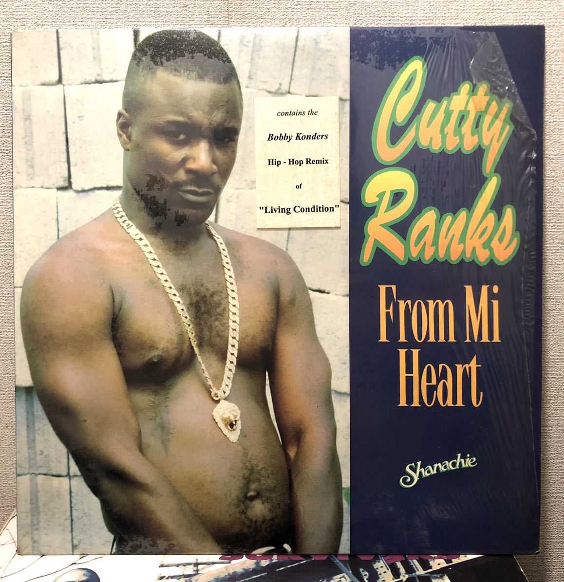 激レア Ragga ラガマフィン 1992 Cutty Ranks / From Mi Heart Original LP Remix Bobby Conders Funk Master Flex 90s ミドル 絶版_画像1