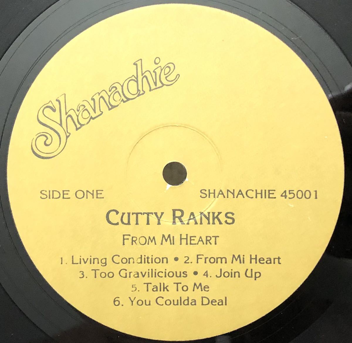 激レア Ragga ラガマフィン 1992 Cutty Ranks / From Mi Heart Original LP Remix Bobby Conders Funk Master Flex 90s ミドル 絶版_画像3
