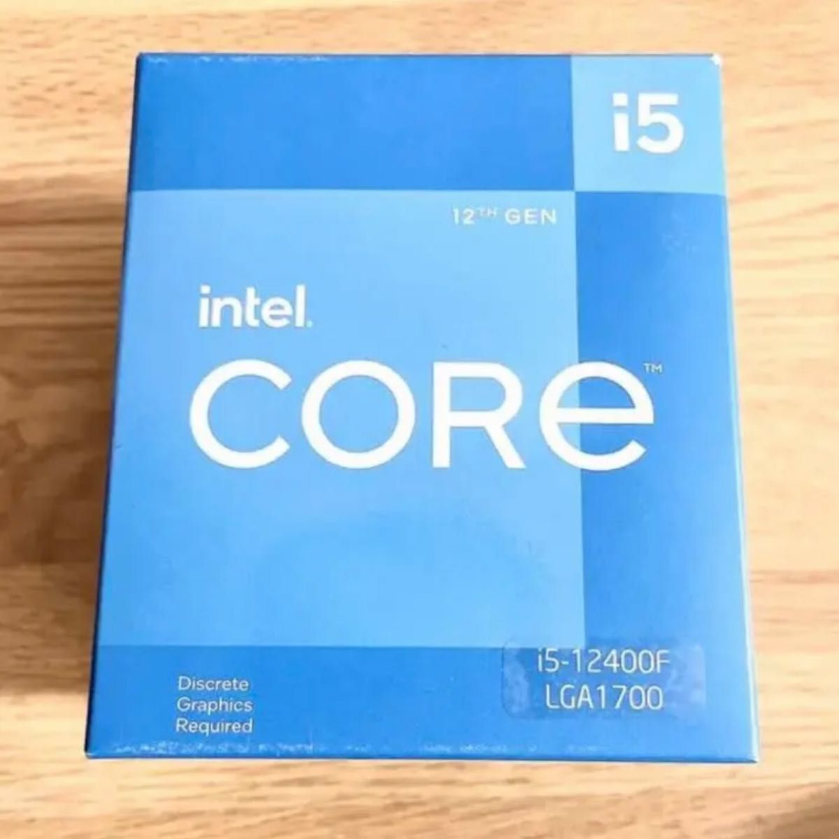 新品未開封 Intel Core i5 12400F BOX 第12世代 GPU非搭載 | alfasaac.com