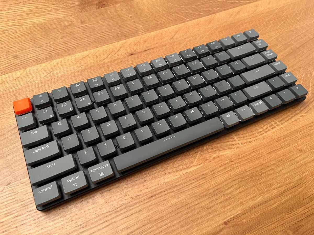 キーボード Keychron K8 K3 英語配列 ワイヤレス・メカニカルキーボード Pro ワイヤレス US配列 RGB メカニカル バックライト(赤軸)