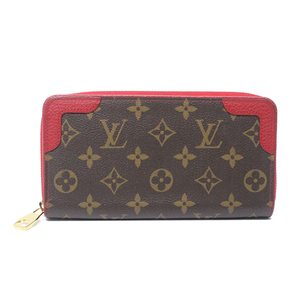 ルイヴィトン LOUIS VUITTON モノグラム ジッピーウォレット