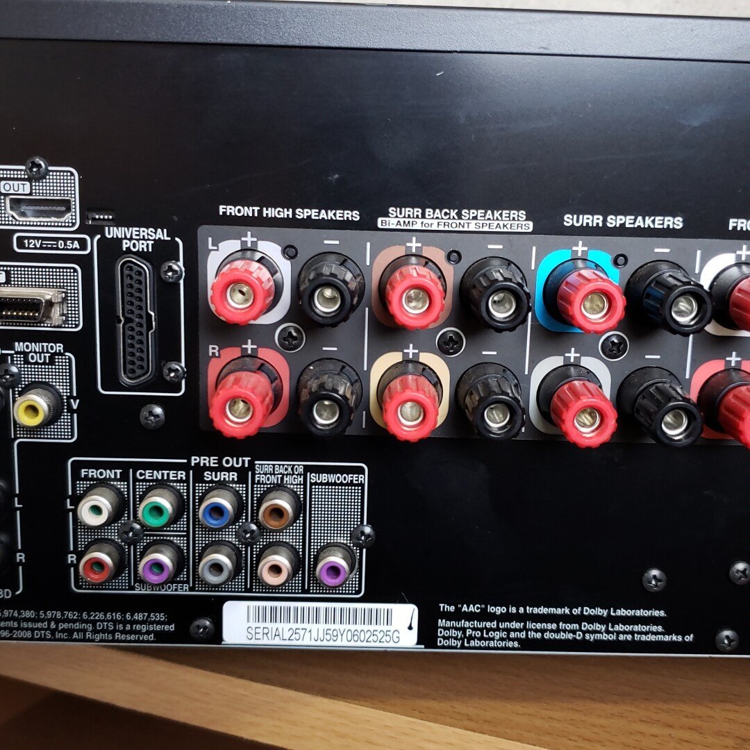 2022人気新作 ONKYO TX-SA607 アンプ搭載AVセンター オンキョー