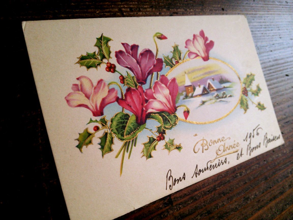 花(11)S38◆アンティークポストカード フランス ドイツ ベルギー イタリア イギリス ビンテージ 外国絵葉書_画像8