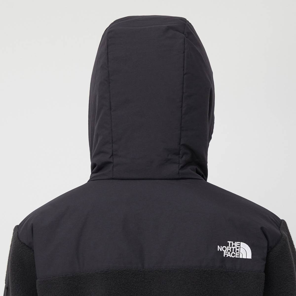 Sサイズ新品 THE NORTH FACE デナリフーディ NA72052 K ブラック 黒 フルジップ ボア フリース ジャケット ノースフェイス Denali Hoodie_画像4