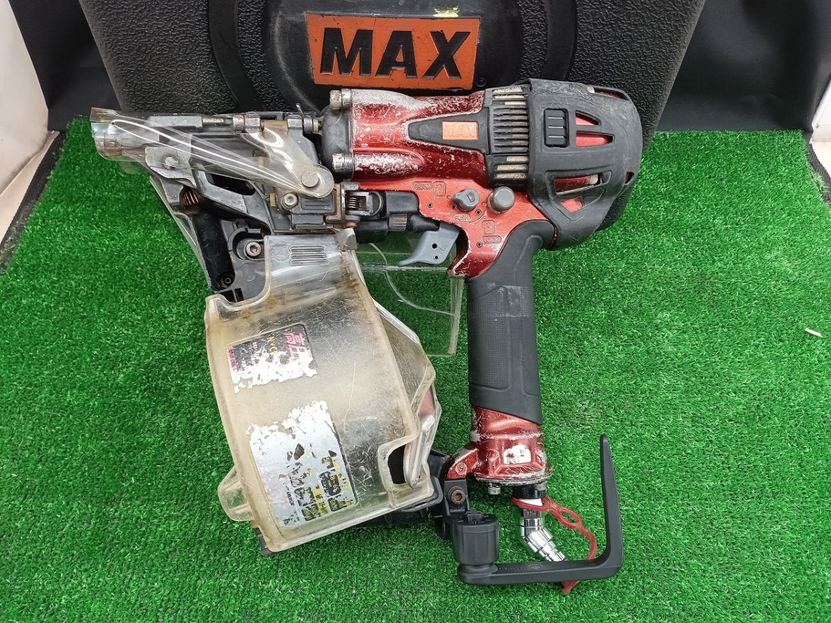 品 MAX マックス 65mm 高圧 釘打ち機 スーパーネイラ コイルネイラ