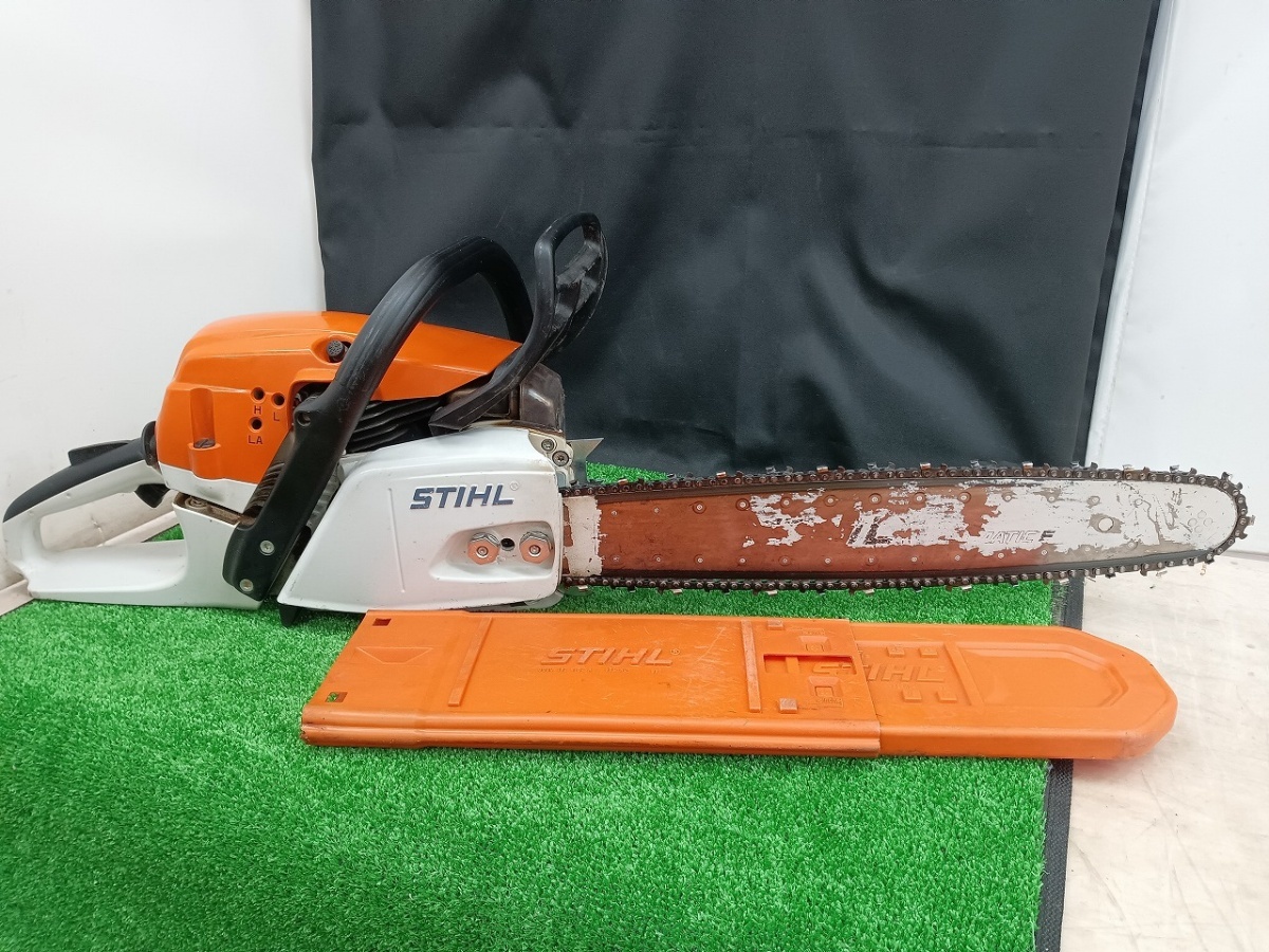 品 STIHL スチール 450mm エンジンチェンソー MS 261 工具、DIY用品