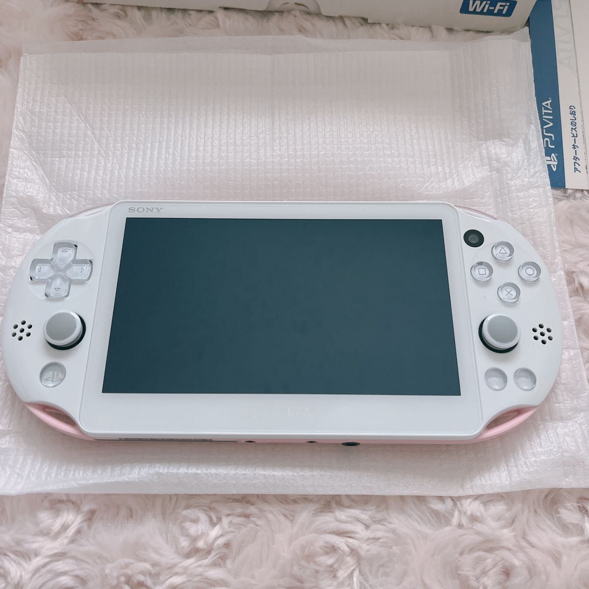 PlayStation Vita 本体 ライトピンク/ホワイト 64GB付き | labiela.com
