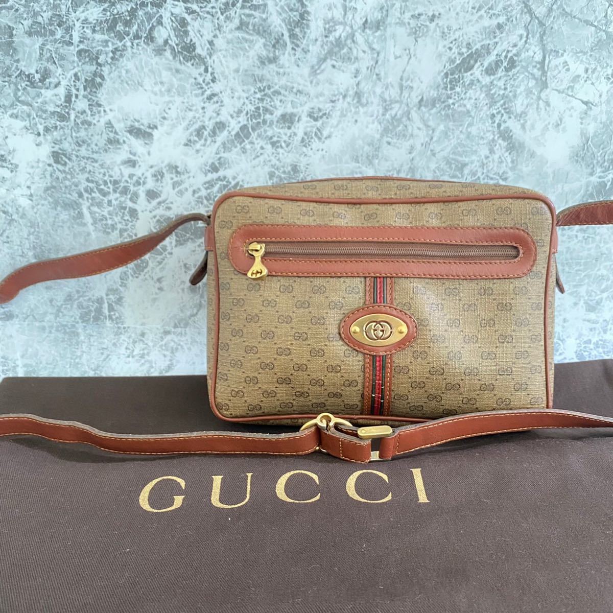 3年保証』 ミニ オールドグッチ GUCCI ショルダーバッグ 9225025