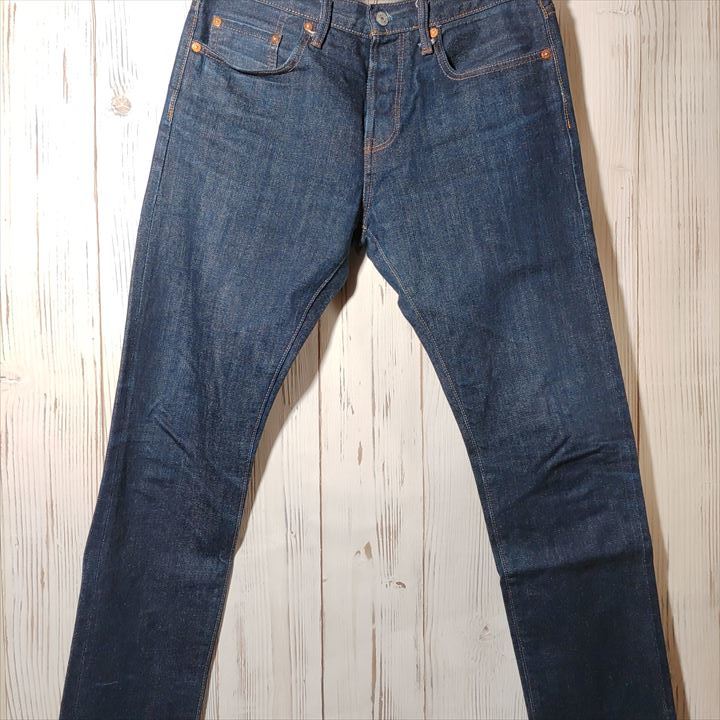  Gap GAP Denim брюки джинсы красный уголок W30 темно-синий мужской низ 