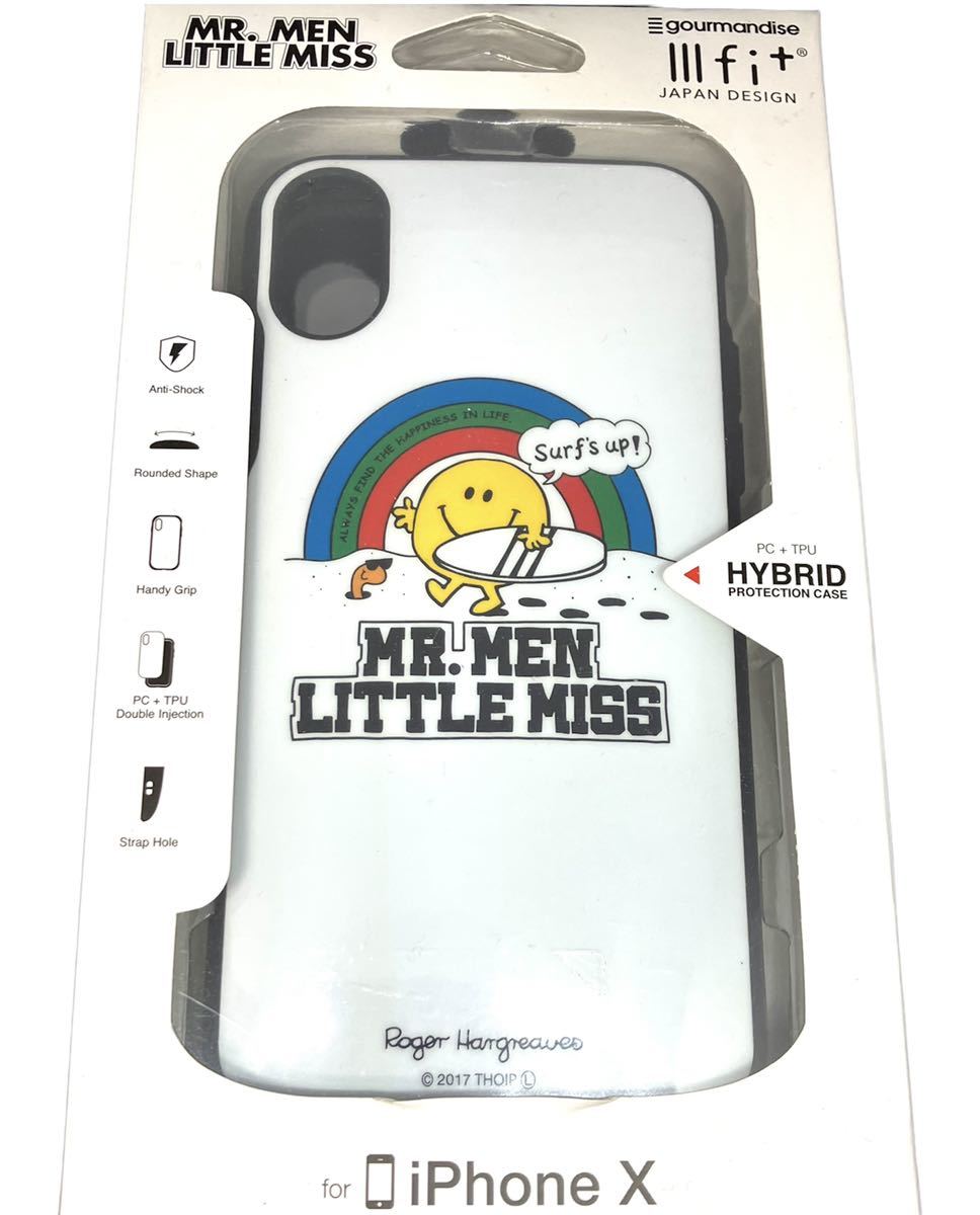 ミスターメンリトルミス Mr. Men Little Miss ミスターハッピー☆新品未使用☆iPhoneX iPhoneXS アイホン10 アイフォンXS ハードケース _画像1