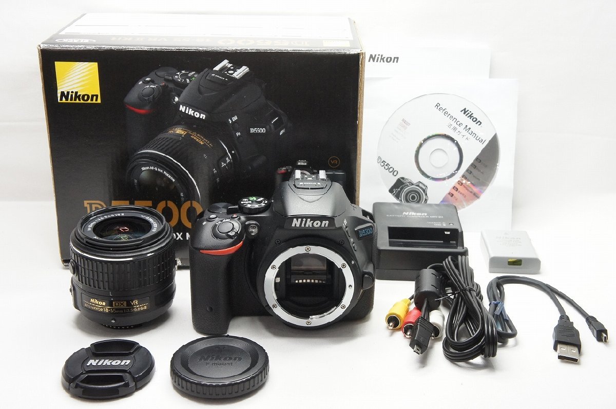 Nikon D5500 レンズキット ニコン デジタル一眼レフカメラ スマホ/家電 