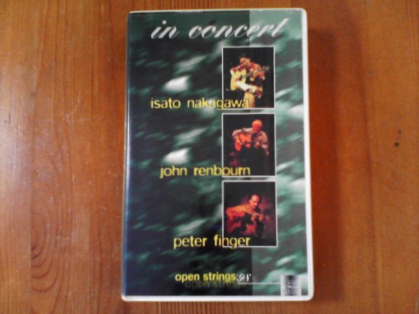 ET ビデオ イン・コンサート 中川イサト  John Renbourn  Peter Finger  1998年 78分の画像1