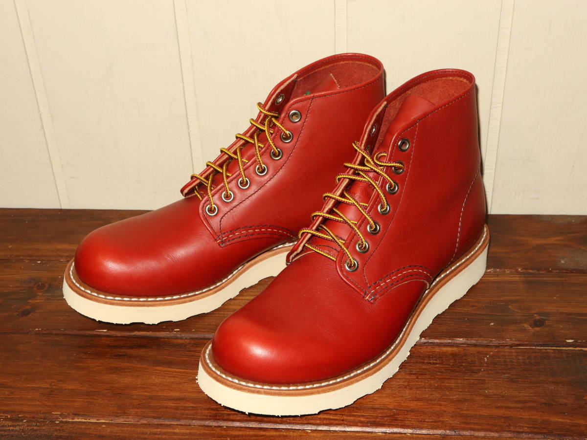 展示品 RED WING レッドウィング BEAMS ビームス別注 半円犬タグ 9872
