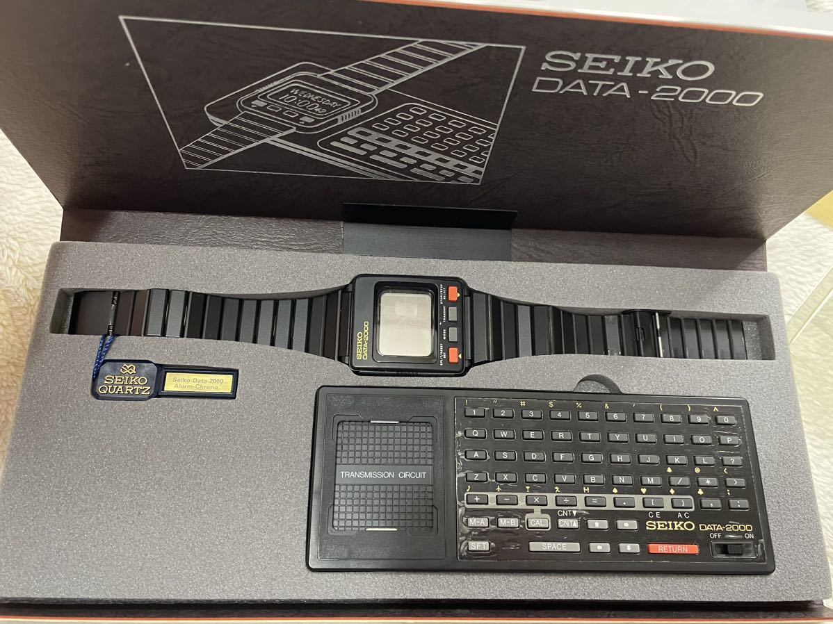 SEIKO / DATA2000 / 腕時計 / 動作未確認 / 箱 説明書_画像1