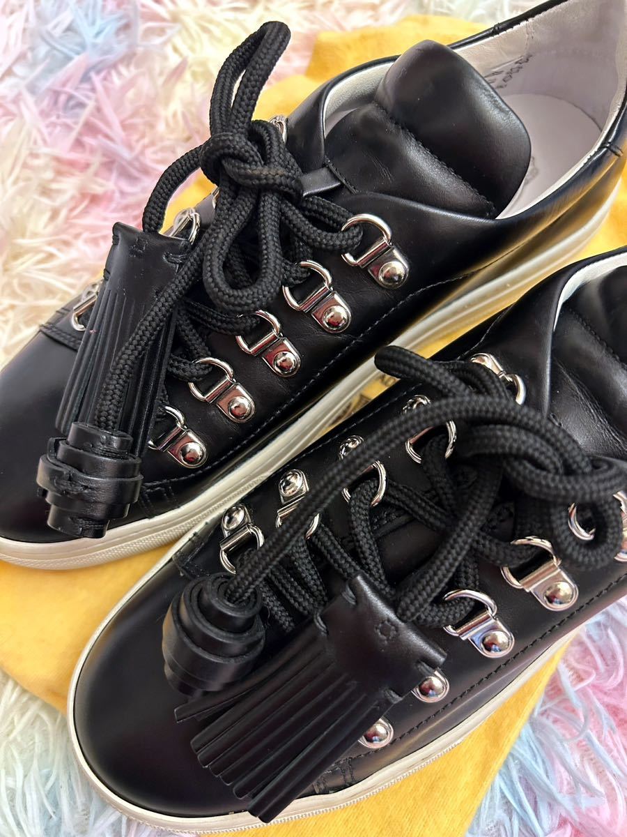 Yahoo!オークション - 【TOD'S】トッズ 美品 36 ブラック レザー Yahoo!オークション - 【TOD'S】トッズ 美品 36 ブラック レザー