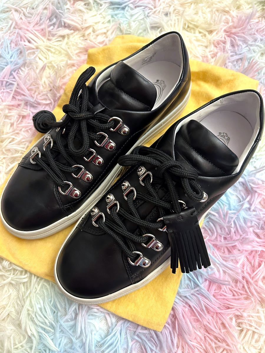Yahoo!オークション - 【TOD'S】トッズ 美品 36 ブラック レザー Yahoo!オークション - 【TOD'S】トッズ 美品 36 ブラック レザー
