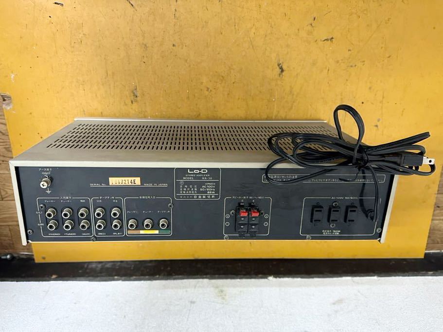 75%以上節約 日立Lo-D HA-38 アンプ ステレオ機器 中古 aob.adv.br