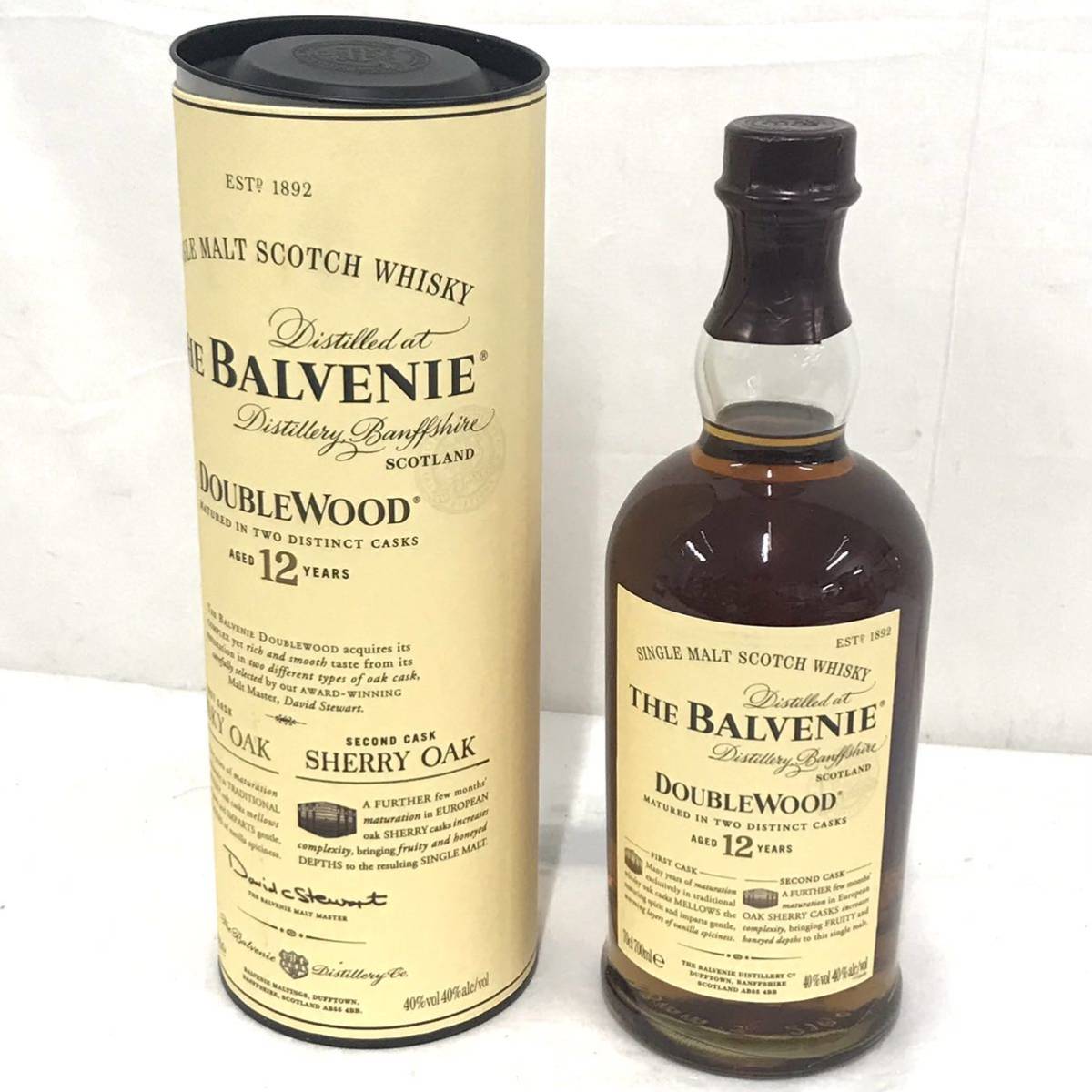 未開栓】BALVENIE バルヴェニー12年 古酒 シングルモルト スコッチ